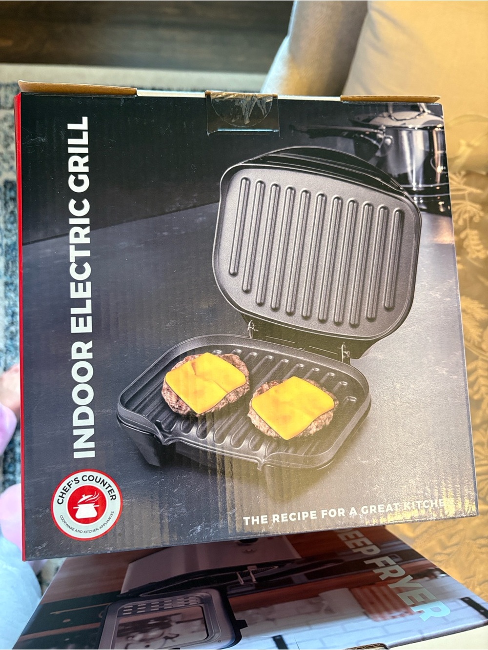 Chef’s Counter Indoor Electric Grill - Black